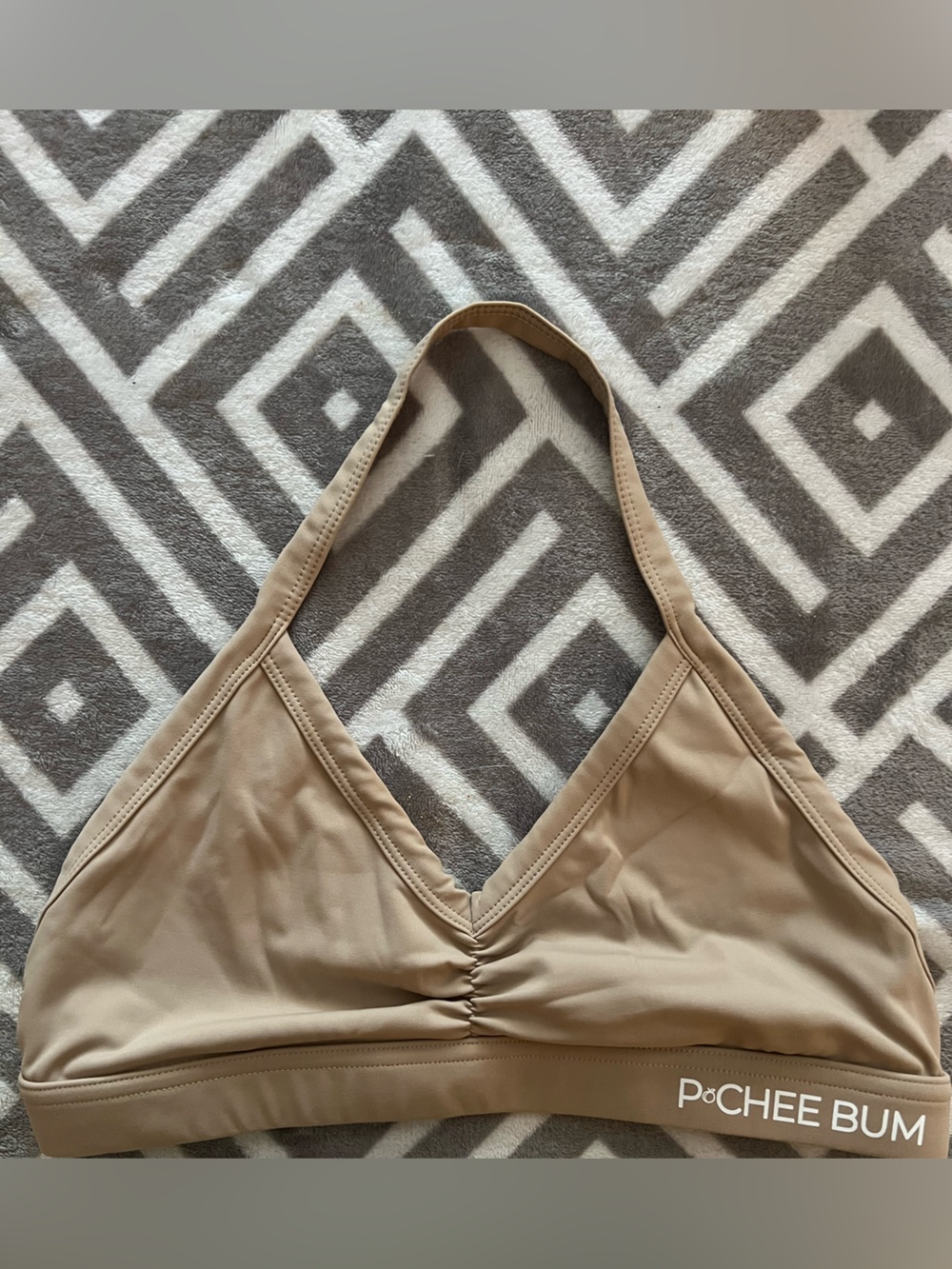 PChee Bum Halter Top Sports Bra